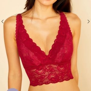 Cosabella Never Say Never Plungie Longline Bralette